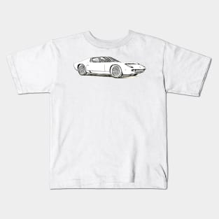 Miura Wireframe Kids T-Shirt